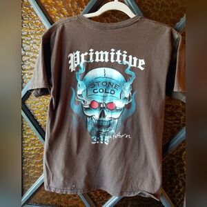 Primitive & WWE Stone Cold Steve Austin 3:16 Wrestling T-Shirt Boy's XL